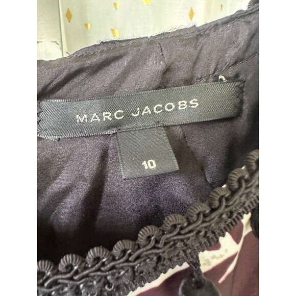 Marc Jacobs Women's 100% Cupro Vegan Luxury Hawaiian Inspired Designer Dress 10 - Picture 7 of 10